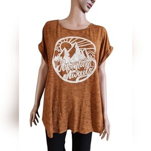 Adventure Awaits Tunic Length Tee